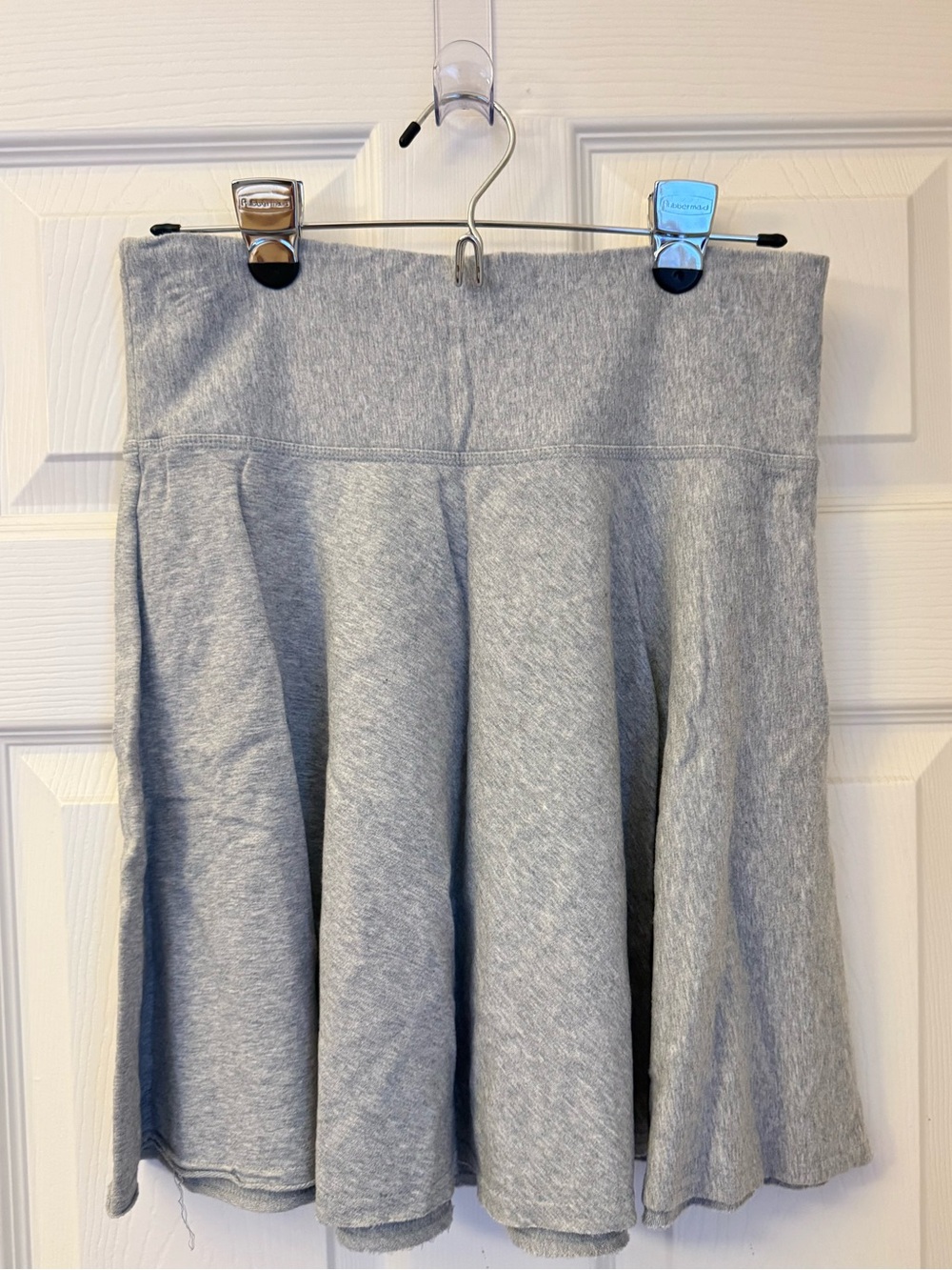 Express Light Gray Circle Skirt